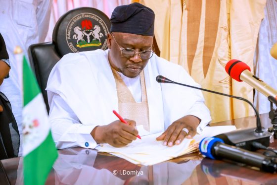 Governor Fintiri Signs 2024 ‘Budget of Reengineering’ to Propel State Development
